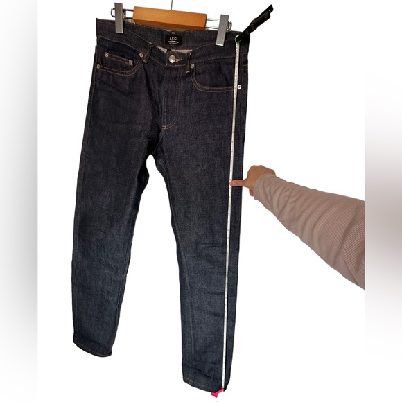 A.P.C. Petit Standard Slim-Fit Dry Selvedge Denim Jeans - Picture 2 of 16